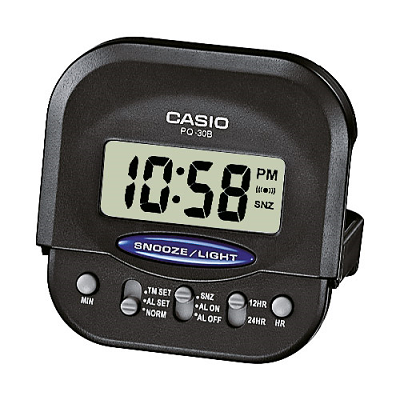 RELOJ CASIO DESPERTADOR PQ-30B-1DF